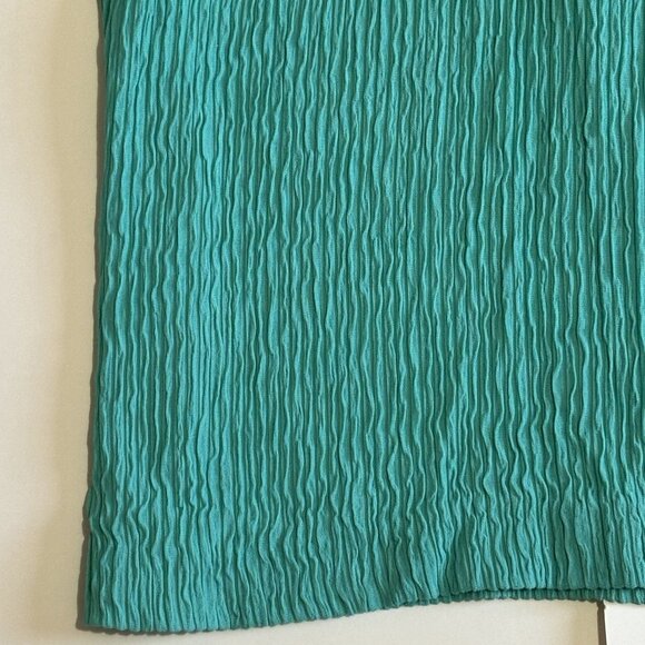 NWT 2 Piece Pant Suit Set Blouse Ribbed Dress Shirt Top Outfit USA Medium - Picture 12 of 15